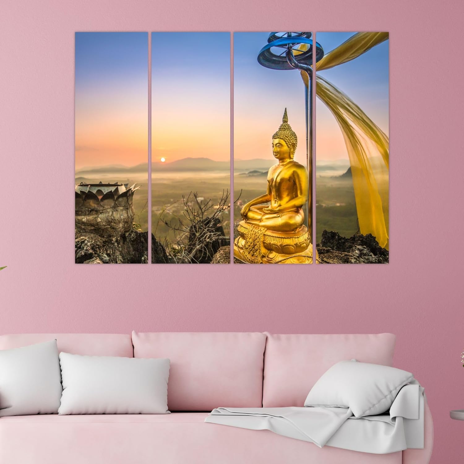 inep-b0cghsq5kj-close-up-of-the-matte-laminated-buddha-print-on-one-panel-of-the-framed-wall-art.jpg